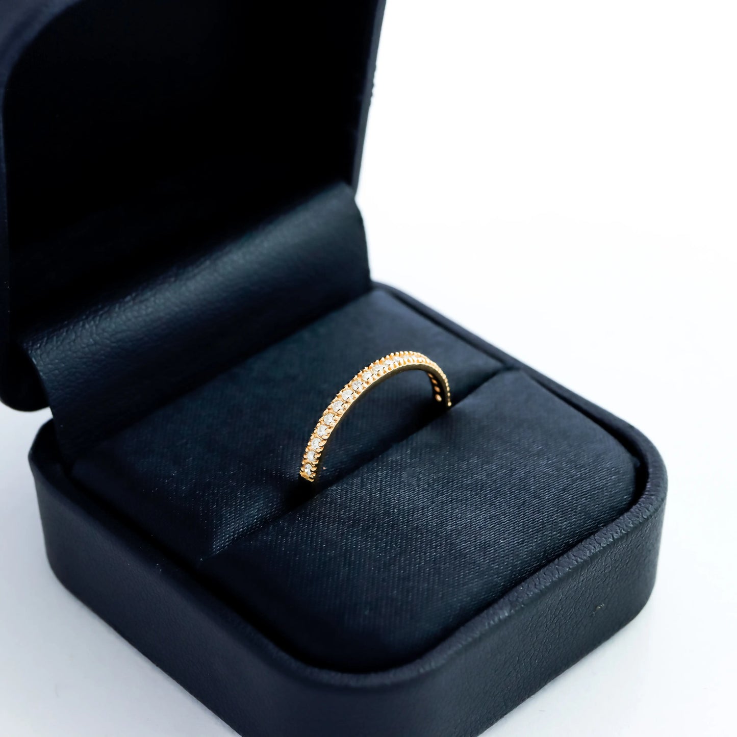 Anillo Oriana Esmeralda 0.2Qts | 1.5gr | Oro Amarillo (Gemas)