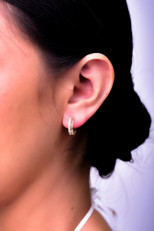Candongas Vela Diamante 0.22Qts | 2.8gr | Oro Amarillo (Gemas)