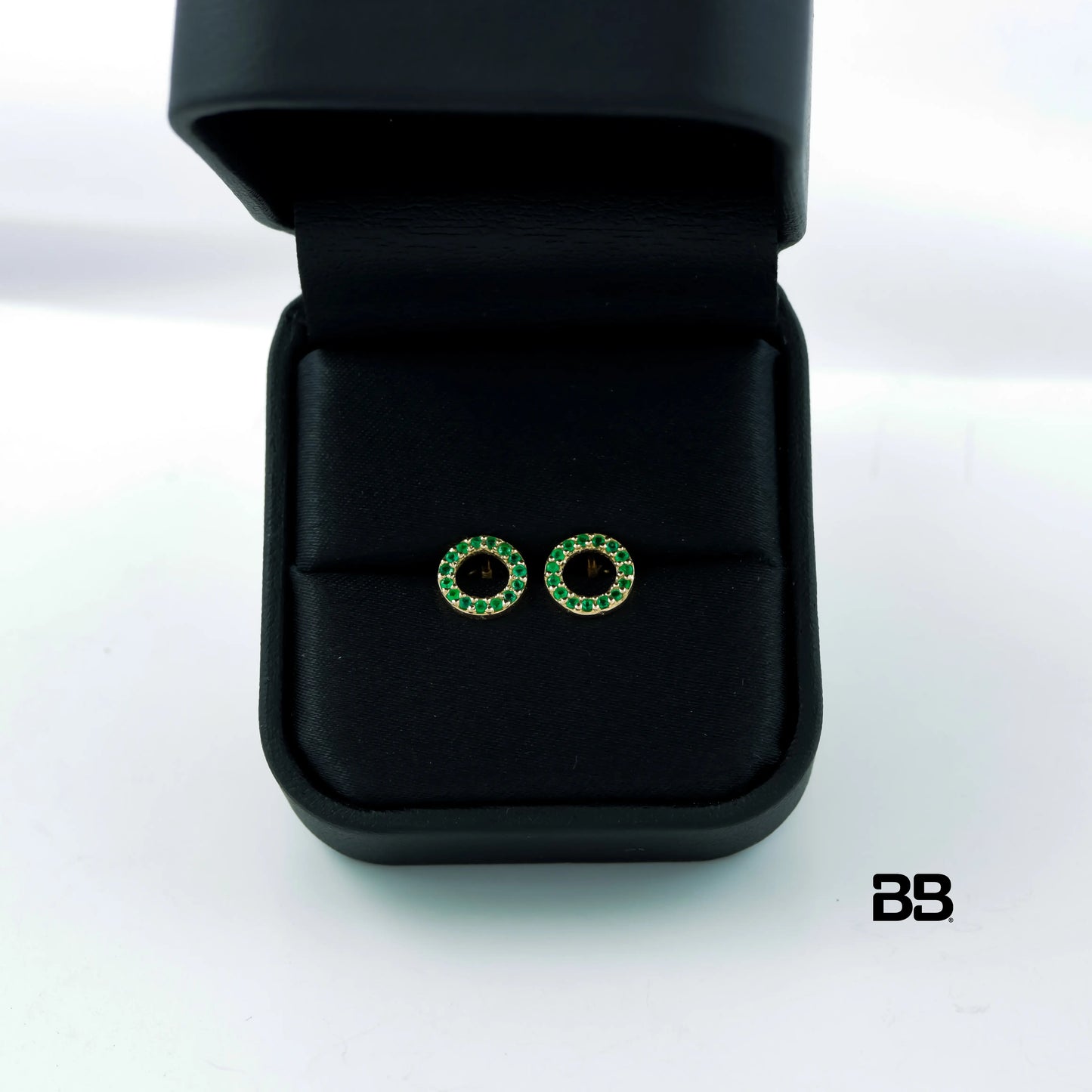 Topos Ring Esmeralda 0.28Qts | 1.2gr | Oro Amarillo (Gemas)