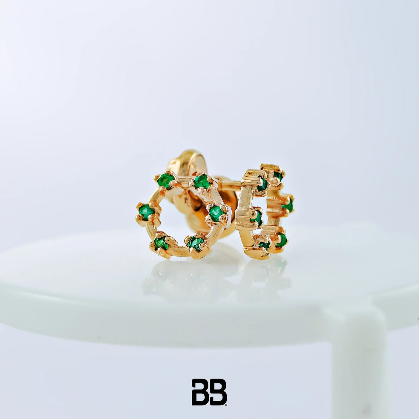 Topos Sol Esmeralda 0.06Qts | 1.4gr | Oro Amarillo (Gemas)