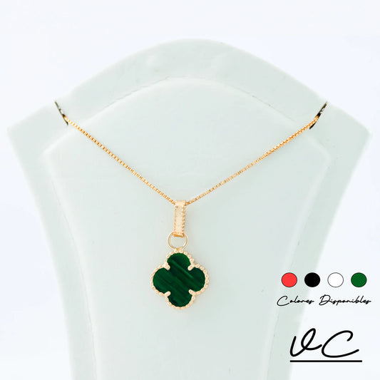 Dije Clover Vc 6mm 0.6gr | Oro Amarillo